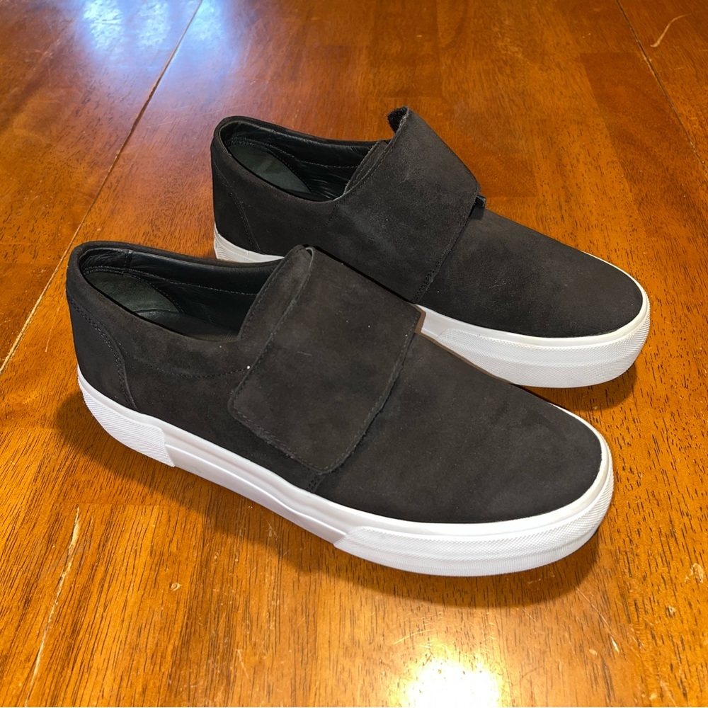 Vince Suede Platform Flats